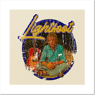 Lightfoot Sundown // 70s music // Vintage Posters and Art